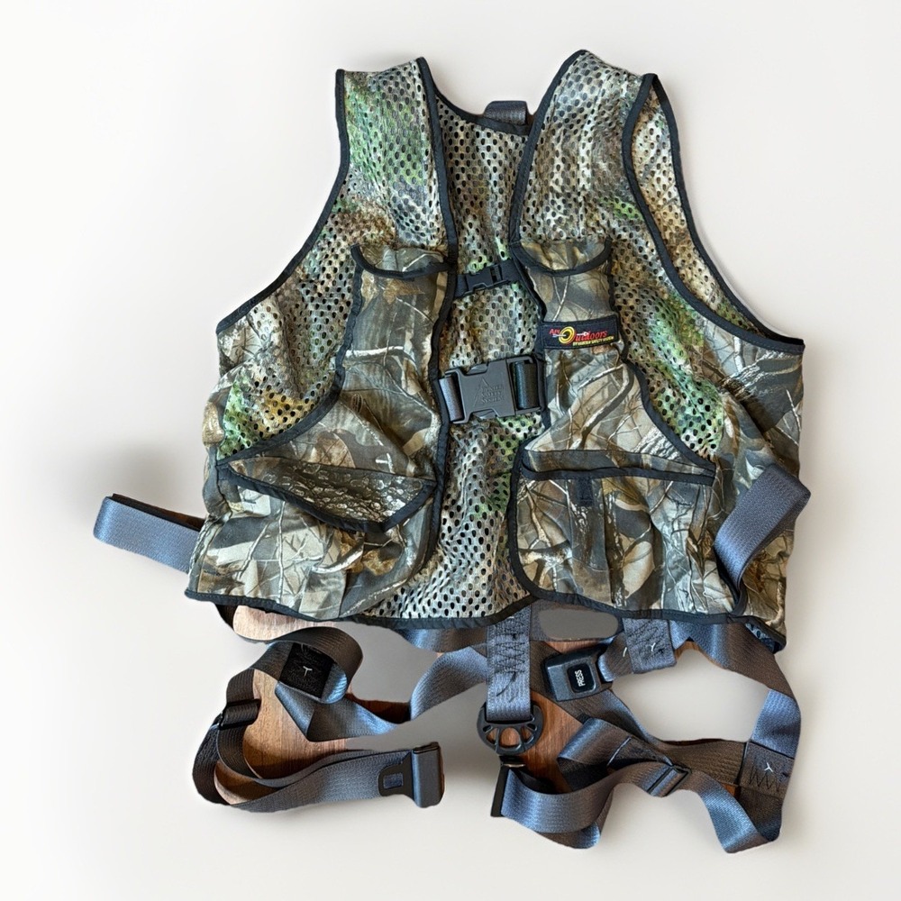 Hunter Safety System Team Realtree Pro Series Safety Harness Camouflage 2X/3X
